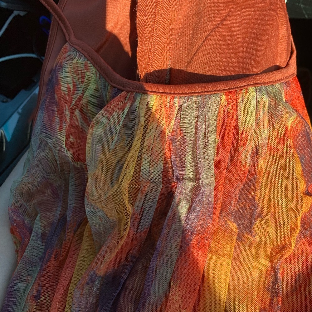 Fall Multicolor maxi dress - Picture 7 of 8